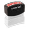 Message Stamp, Confidential, Pre-inked One-color, Red