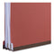 Six-section Classification Folders, Heavy-duty Pressboard Cover, 2 Dividers, 6 Fasteners, Legal Size, Brick Red, 20/box