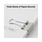 Binder Clips With Storage Tub, Small, Silver, 40/pack