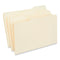 Interior File Folders, 1/3-cut Tabs: Assorted, Legal Size, 9.5-pt Manila, 100/box