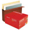 Redrope Expanding File Pockets, 3.5" Expansion, Letter Size, Redrope, 25/box