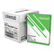 30% Recycled Copy Paper, 92 Bright, 20 Lb Bond Weight, 8.5 X 11, White, 500 Sheets/ream, 5 Reams/carton