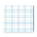 Quadrille-rule Glue Top Pads, Quadrille Rule (4 Sq/in), 50 White 8.5 X 11 Sheets, Dozen