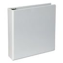 Slant D-ring View Binder, 3 Rings, 2" Capacity, 11 X 8.5, White, 4/pack