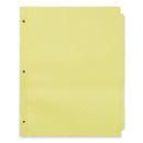 Self-tab Index Dividers, 5-tab, 11 X 8.5, Buff, 36 Sets