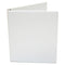 Economy Round Ring View Binder, 3 Rings, 0.5" Capacity, 11 X 8.5, White