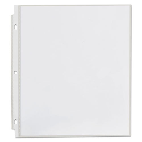 Top-load Poly Sheet Protectors, Economy, Letter, 100/box