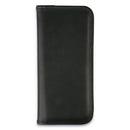 Business Card Holder, Holds 160 3.5 X 2 Cards, 4.75 X 10.13, Vinyl, Black