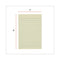 Recycled Self-stick Note Pads, Note Ruled, 4" X 6", Yellow, 100 Sheets/pad, 12 Pads/pack