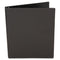 Economy Non-view Round Ring Binder, 3 Rings, 1" Capacity, 11 X 8.5, Black