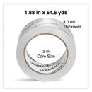 Heavy-duty Acrylic Box Sealing Tape, 3" Core, 1.88" X 54.6 Yds, Clear, 6/pack