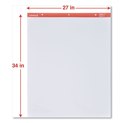 Easel Pads/flip Charts, Unruled, 27 X 34, White, 50 Sheets, 2/carton