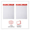 Self-stick Easel Pad, Unruled, 25 X 30, White, 30 Sheets, 2/carton