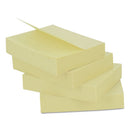 Self-stick Note Pads, 1.5" X 2", Yellow, 100 Sheets/pad, 12 Pads/pack