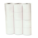 Impact And Inkjet Print Bond Paper Rolls, 0.5" Core, 2.25" X 130 Ft, White, 12/pack