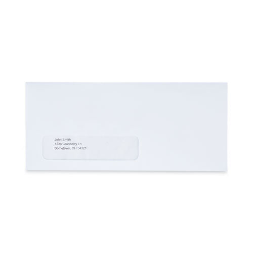 Peel Seal Strip Business Envelope, Address Window,