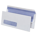 Self-seal Security Tint Business Envelope, Address Window,