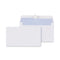 Peel Seal Strip Security Tint Business Envelope, #6 3/4, Square Flap, Self-adhesive Closure, 3.63 X 6.5, White, 100/box