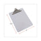 Plastic Clipboard With High Capacity Clip, 1.25" Clip Capacity, Holds 8.5 X 11 Sheets, Clear