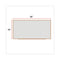 Deluxe Melamine Dry Erase Board, 96 X 48, Melamine White Surface, Oak Fiberboard Frame