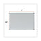 Deluxe Porcelain Magnetic Dry Erase Board, 72 X 48, White Surface, Silver/black Aluminum Frame