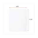 Lap/learning Dry-erase Board, Unruled, 11.75 X 8.75, White Surface, 6/pack