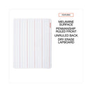 Lap/learning Dry-erase Board, Penmanship Ruled, 11.75 X 8.75, White Surface, 6/pack