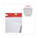 Renewable Resource Sugarcane Based Easel Pads, Presentation Format (1" Rule), 27 X 34, White, 50 Sheets, 2/carton