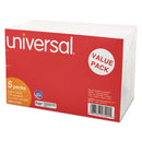 Unruled Index Cards, 4 X 6, White, 500/pack