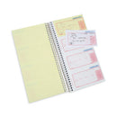 Wirebound Message Books, Two-part Carbonless, 5 X 2.75, 4 Forms/sheet, 400 Forms Total