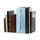 Magnetic Bookends, 6 X 5 X 7, Metal, Black, 1 Pair