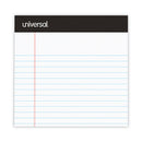 Premium Ruled Writing Pads With Heavy-duty Back, Narrow Rule, Black Headband, 50 White 5 X 8 Sheets, 12/pack