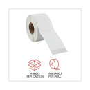 Thermal Transfer Blank Shipping Labels, Label Printers, 4 X 6, White, 1,000/roll, 4 Rolls/carton