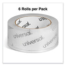 Deluxe General-purpose Acrylic Box Sealing Tape, 1.7 Mil, 3" Core, 1.88" X 109 Yds, Clear, 6/pack