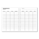 Weekly Planner, 11 X 8, Black Cover, 14-month, Dec 2023 To Jan 2025