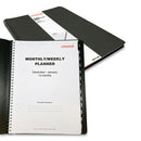 Weekly Planner, 11 X 8, Black Cover, 14-month, Dec 2023 To Jan 2025