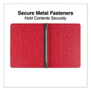 Pressboard Report Cover, Two-piece Prong Fastener, 3" Capacity, 8.5 X 11, Executive Red/executive Red