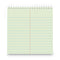 Steno Pads, Gregg Rule, Red Cover, 80 Green-tint 6 X 9 Sheets, 6/pack