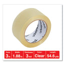 Heavy-duty Box Sealing Tape, 3" Core, 1.88" X 54.6 Yds, Clear, 6/box