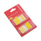 Page Flags, Yellow, 50 Flags/dispenser, 2 Dispensers/pack