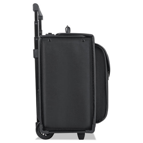 Classic Rolling Catalog Case, Fits Devices Up To 16", Polyester, 18 X 8 X 14, Black