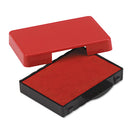 T5430 Professional Replacement Ink Pad For Trodat Custom Self-inking Stamps, 1" X 1.63", Red