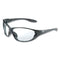 Seismic Sealed Eyewear, Black Polycarbonate Frame, Clear Polycarbonate Lens