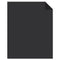 Color Cardstock, 65 Lb Cover Weight, 8.5 X 11, Eclipse Black, 100/pack