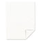 Color Cardstock, 65 Lb Cover Weight, 8.5 X 11, Stardust Flecked White, 250/pack