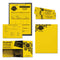 Color Paper, 24 Lb Bond Weight, 11 X 17, Solar Yellow, 500/ream