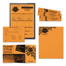 Color Paper, 24 Lb Bond Weight, 11 X 17, Cosmic Orange, 500/ream