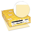 Exact Index Card Stock, 110 Lb Index Weight, 8.5 X 11, Ivory, 250/pack