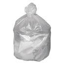 Waste Can Liners, 16 Gal, 6 Microns, 24" X 31", Natural, 50 Bags/roll, 20 Rolls/carton