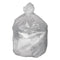 Waste Can Liners, 60 Gal, 12 Microns, 38" X 58", Natural, 20 Bags/roll, 10 Rolls/carton